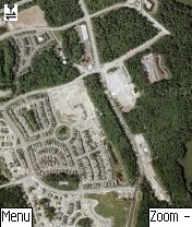 Google Satellite View of Redmond Ridge on Nokia N70